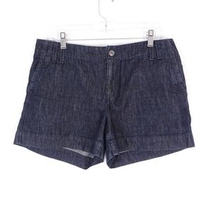LOFT Jean Shorts Women's Size 8 - Dark Wash Blue